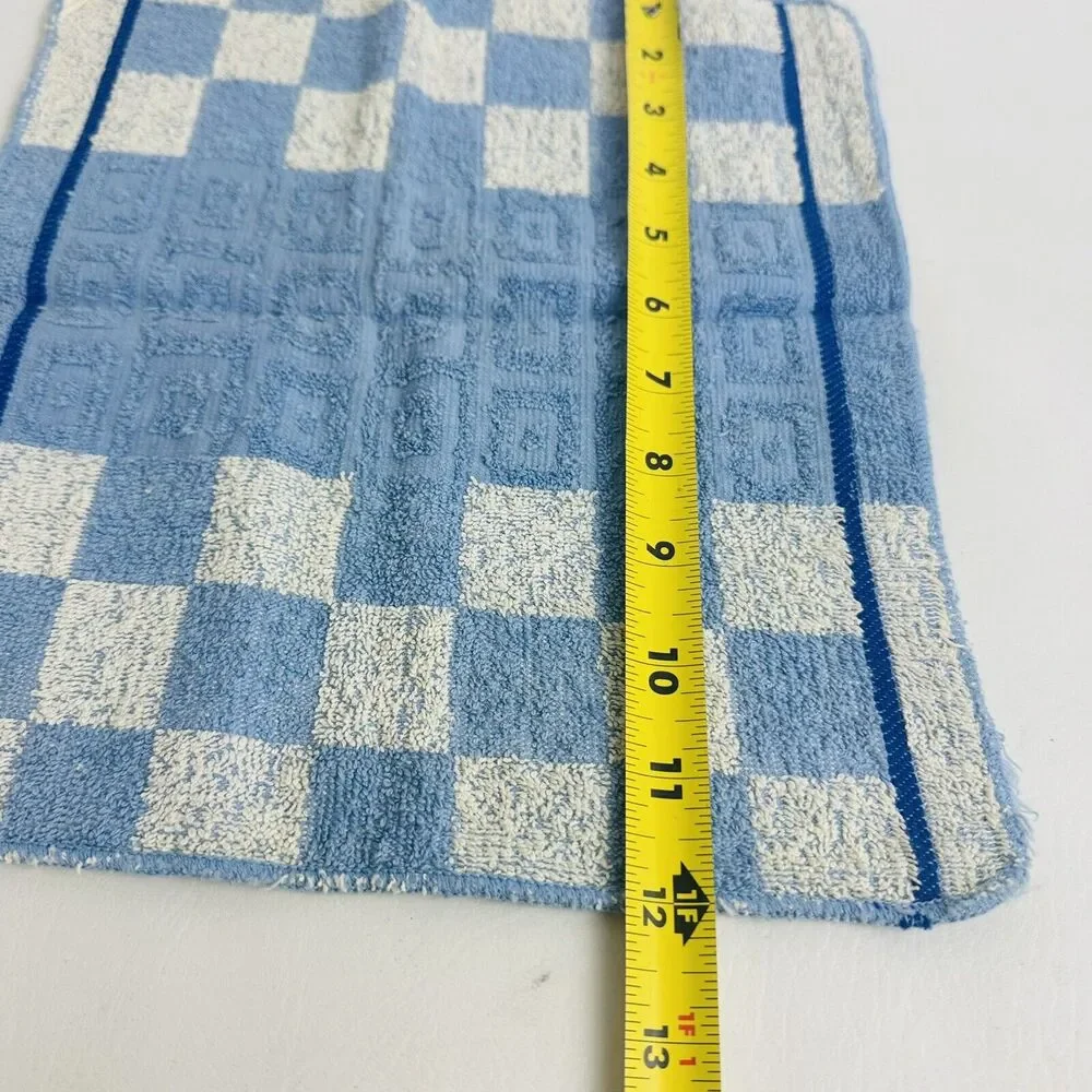 Vintage Cannon Cotton Wash Cloths Lot of 3‎ Bathroom Made In USA Textured NWOT